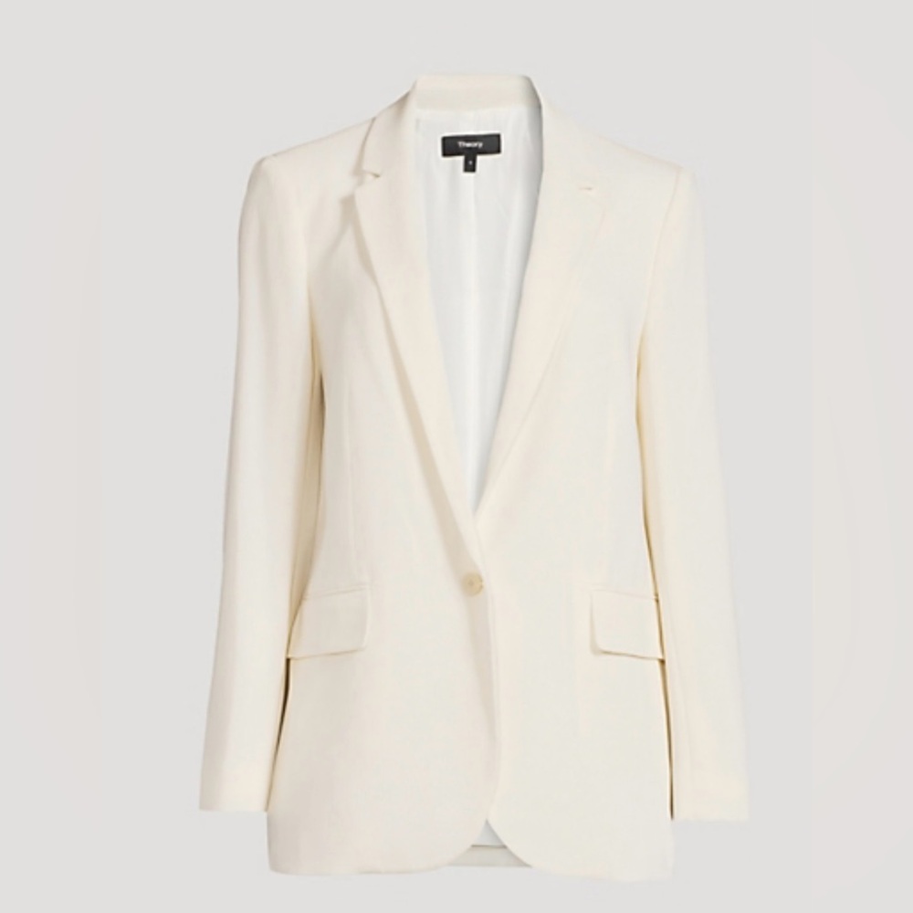 Theory Admiral Crepe Blazer size 6 - new with tags